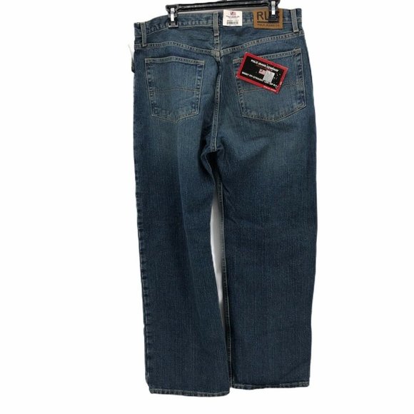 Polo Ralph Lauren Mens Straight Jeans Blue Size 36 - Picture 4 of 10